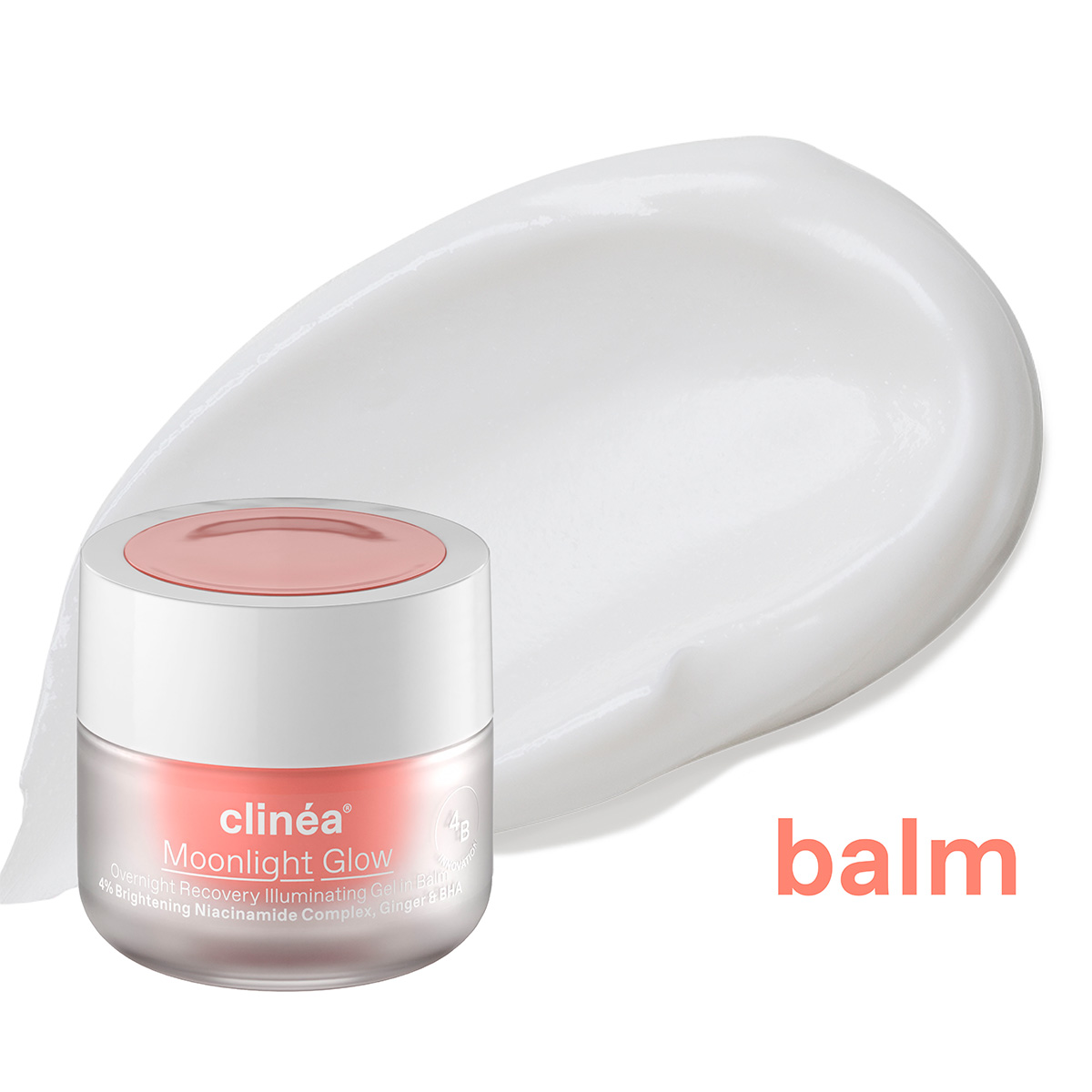 CLINEA - MOONLIGHT GLOW Overnight Recovery Illuminating Gel in Balm - 50ml